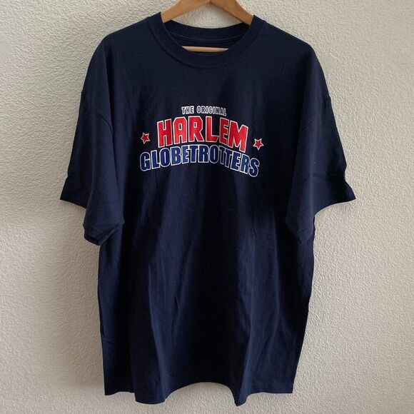 Harlem Globetrotters Basketball The Original T-Shirt 2XL Champion Blue Color - Picture 1 of 3